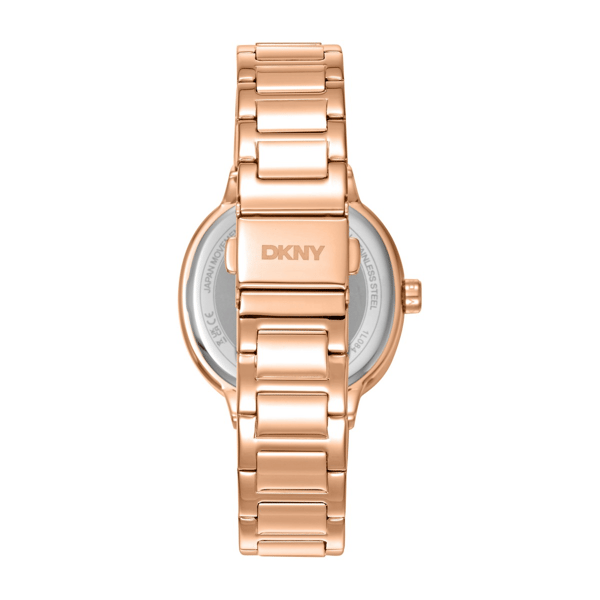 Womens DKNY Rose Gold Multifunction Watch-DK1L084M0075