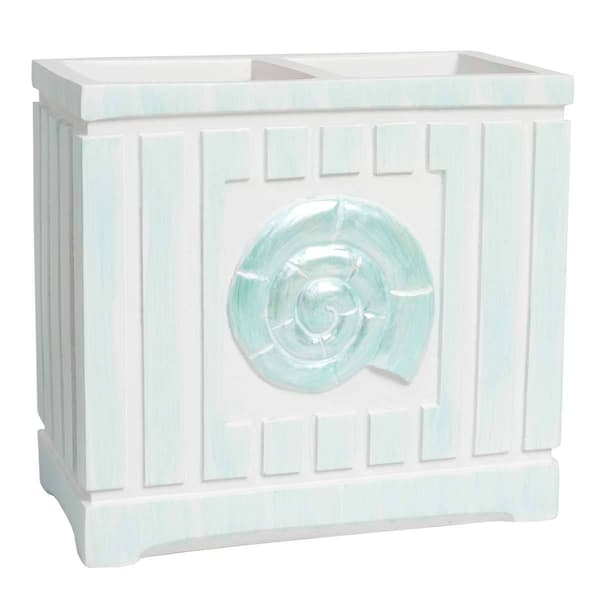 Sweet Home Collection Beach Shells Toothbrush Holder