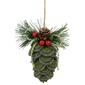 Northlight Seasonal 6in. Felt Pine Cone Christmas Ornament - image 1