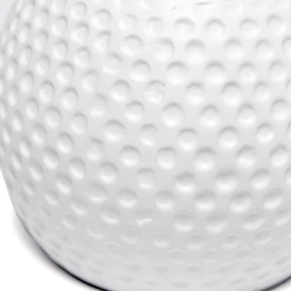 Simple Designs Studded Texture Ceramic Table Lamp w/Shade