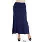 Womens 24/7 Comfort Apparel Elastic Waist Maxi Skirt - image 8