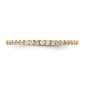 Pure Fire 14kt. Yellow Gold Lab Grown Diamond Wedding Band - image 4