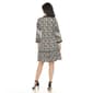 Womens White Mark Leopard Print Shift Dress - image 2