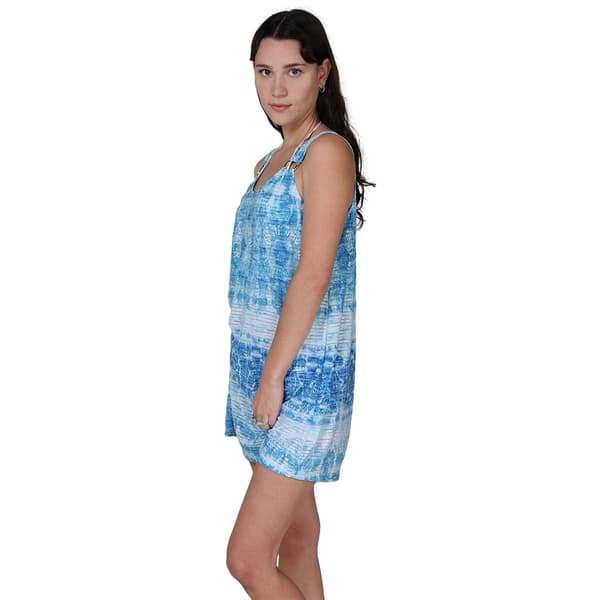 Plus Size J Valdi La Onda Ring Tank Swim Dress Cover Up