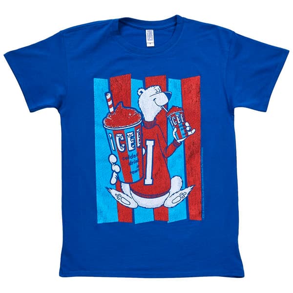 Young Mens Brisco Brands(tm) Icee Bear Double Icee Short Sleeve Tee - image 