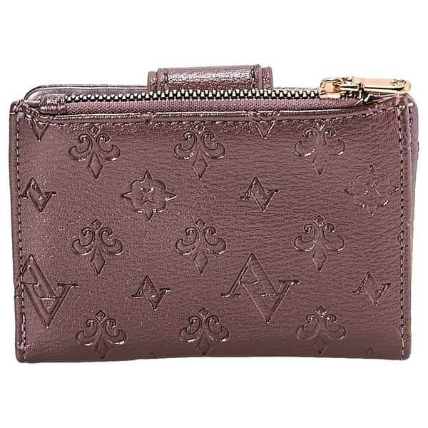 Womens Adrienne Vittadini Small Tab Wallet
