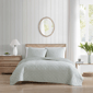 Stone Cottage Willow Way Ticking Stripe Reversible Quilt Set - image 1