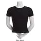 Juniors Derek Heart Short Sleeve Double Layer Tee - image 3