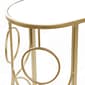 9th & Pike&#174; Arched Glass And Metal Side Table - image 3