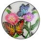 Northlight Seasonal 19in. Floral and Butterfly Patio Side Table - image 3