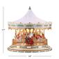 Mr. Christmas 17in. Animated Deluxe Crystal Carousel - image 4