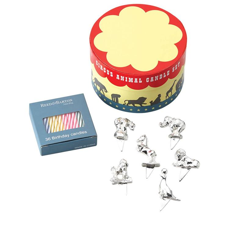 Reed & Barton(R) Lets Celebrate(tm) Circus Animal Candle Holder Set