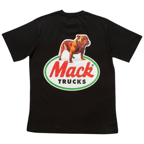 Mens Buckhorn River Mack® Trucks Short Sleeve Tee - Black