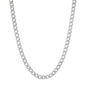 Mens Iron Saints 5mm Cuban Link Silver-Tone Necklace - image 1