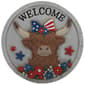 Patriotic Highland Cow Stepping Stone - image 1