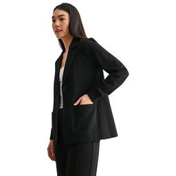 Womens CITY BLUES Long Sleeve Single Button Blazer