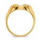 Mens Gentlemen’s Classics™ 14kt. Yellow Gold 1/5ctw. Diamond Ring - image 2