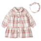 Baby Girl &#40;3-24M&#41; Carter''s&#40;R&#41; Plaid Long Sleeve Dress with Headband - image 1
