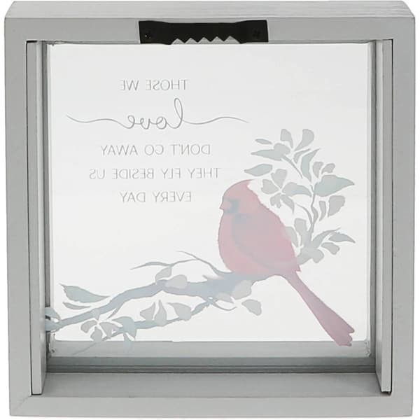 Pavilion Those We Love Glass Plaque
