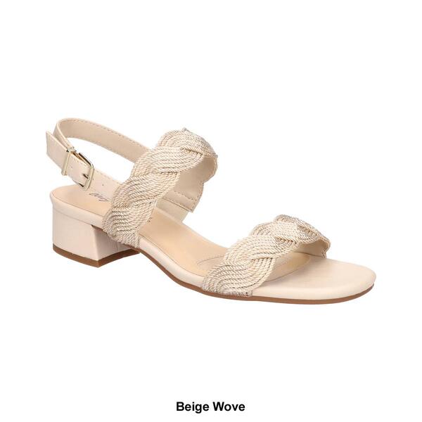 Womens Easy Street Charee Woven Sandals
