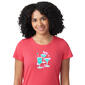 Womens HUE&#174; Drinks Tee & Capri Pajama Set - image 5