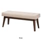 Baxton Studio Elia Button-Tufted Bench - image 9