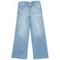 Girls (7-16) Blue Spice Wide Leg Jeans w/ Pearls & Bling - image 1