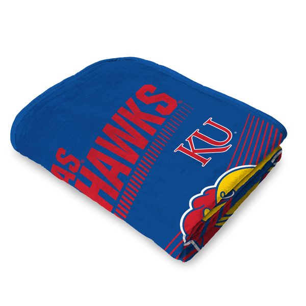 Sweet Home Collection NCAA Kansas Jayhawks Throw