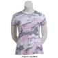 Womens Preswick & Moore&#174; Short Sleeve Splatter Print Tee - image 3
