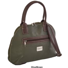 Stone Mountain Nancy Vinyl Large Dome Satchel