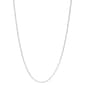 Design Collection 18in. Silver-Tone  Textured Twist Chain - image 1