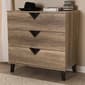 Baxton Studio Wales 3 Drawer Chest - image 1