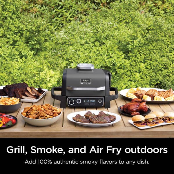 Ninja® Woodfire 7-in-1 Outdoor Grill &amp; Smoker
