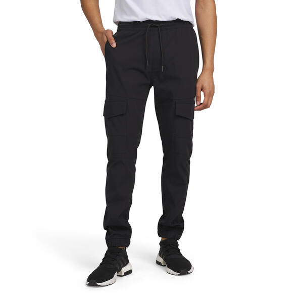 Young Mens Akademiks 2-Pocket Tech Cargo Joggers - image 