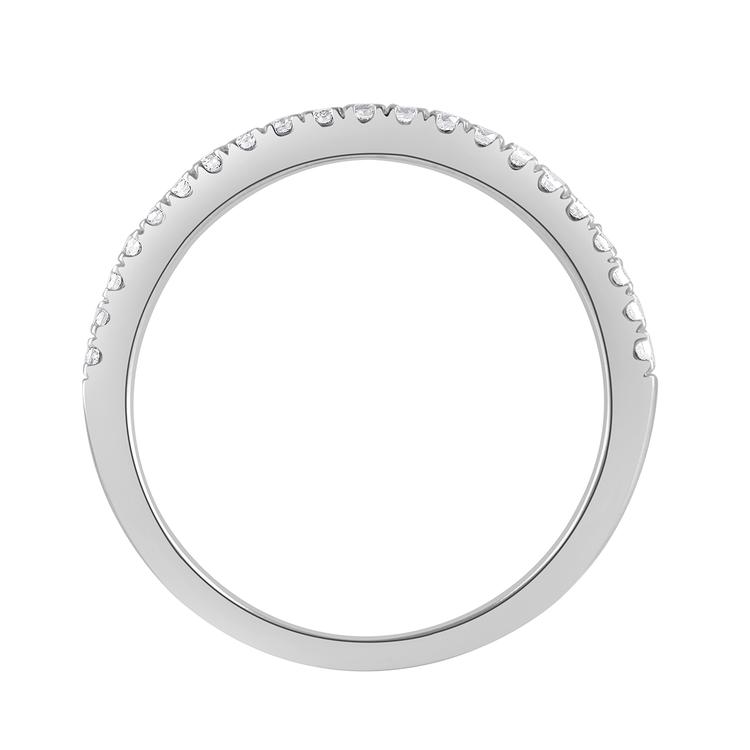 Nova Star® 14kt. White Gold 1ctw. Lab Grown Diamond Oval Ring
