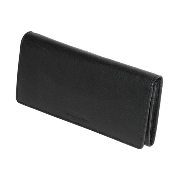Womens Roots Leather Expander Clutch Wallet with RFID