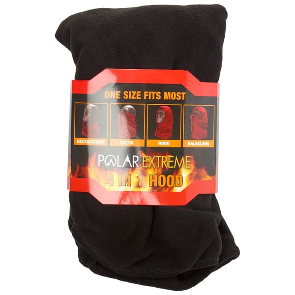 Mens Polar Extreme(R) 4-in-1 Fleece Hooded Scarf - image 