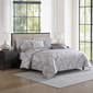 Tahari Home Lilliana 5pc. Light Grey Zigzag Comforter Set - image 3