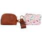 Womens DS Fashion 2 Piece Cardcase With Wristlet - Bow/Cognac - image 1