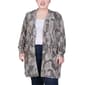 P/H 8/25 Plus Size NY Collection Long Sleeve Camo Cardigan - image 1
