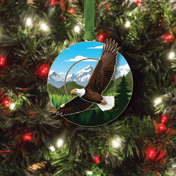 Beacon Design''s Soaring Eagle Ornament
