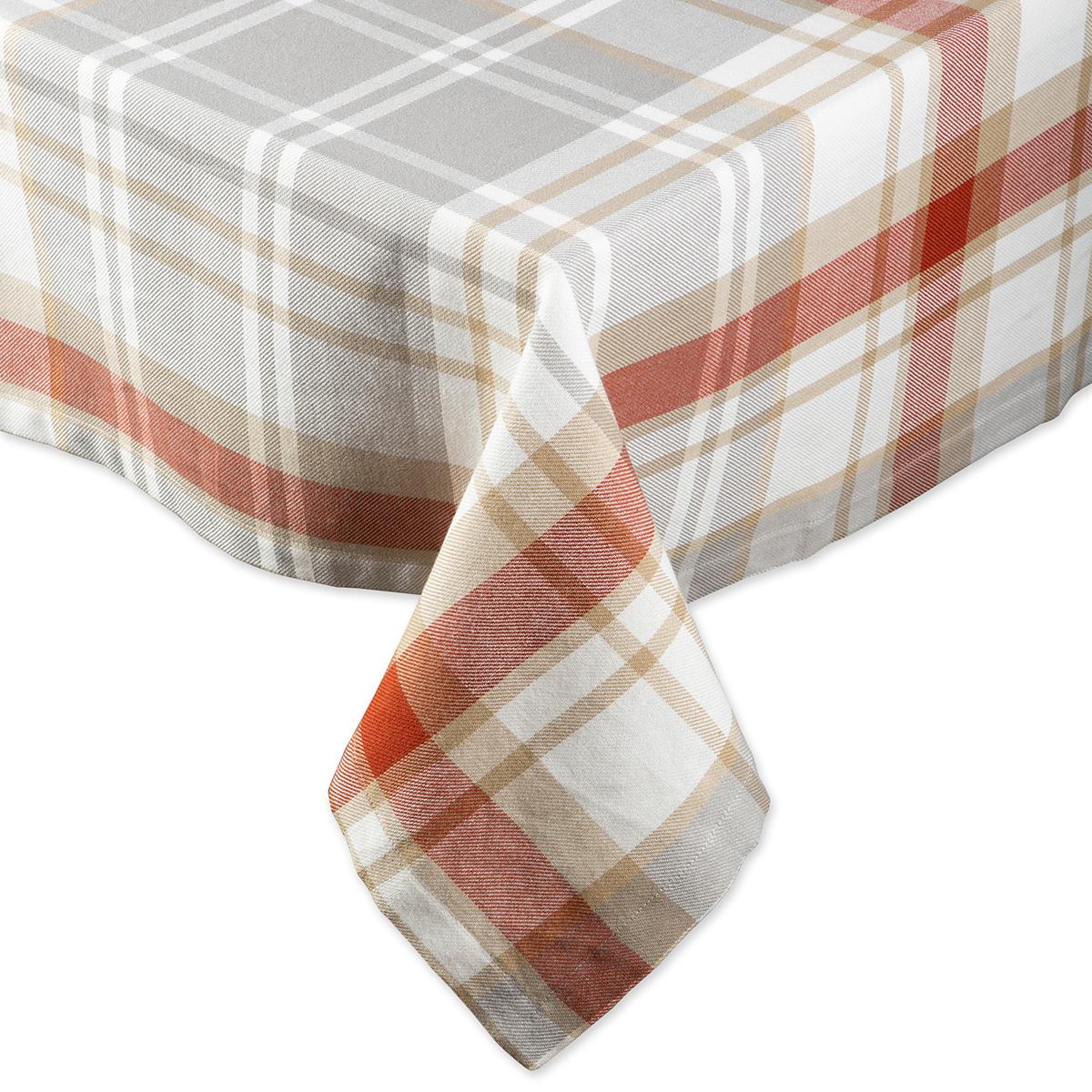 DII® Cozy Picnic Plaid Tablecloth