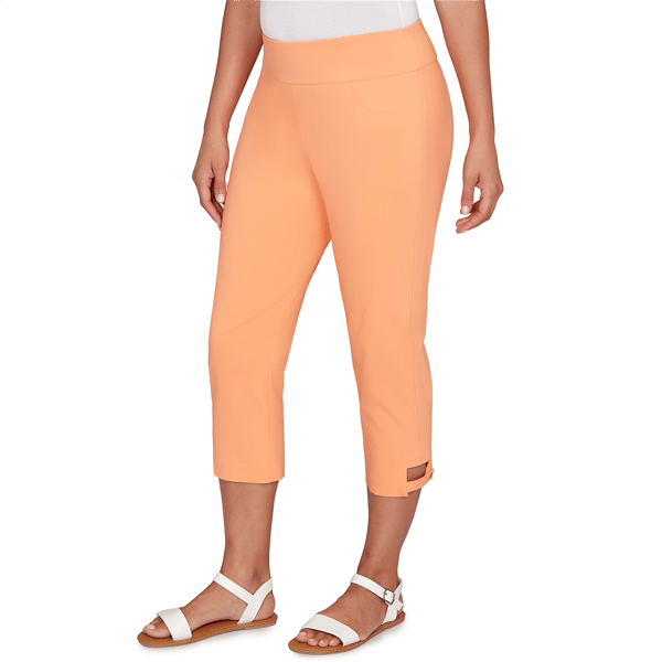 Womens Hearts of Palm All Sun and Games Tech Stretch Capris