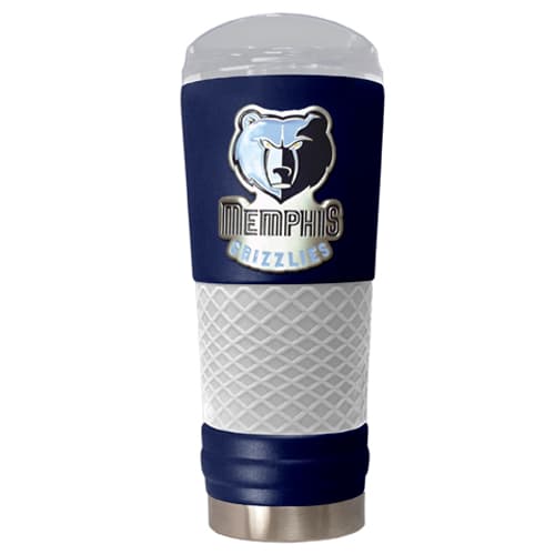 NBA Memphis Grizzlies DRAFT Powdered Coated Steel Tumbler