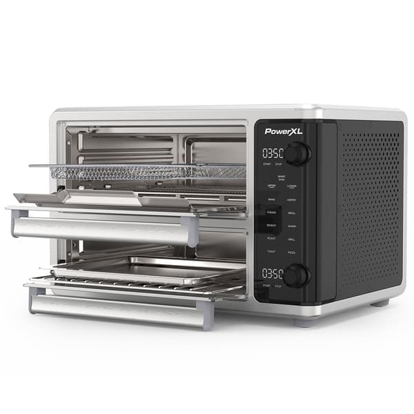 PowerXL SmartSynx 25qt. Dual Door Oven - image 