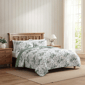 Laura Ashley Toile Delight Reversible Qulit Set - image 2