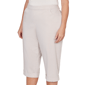 Plus Size Alfred Dunner Classics_S6 Stretch Stripe Clamdigger Ca - image 5