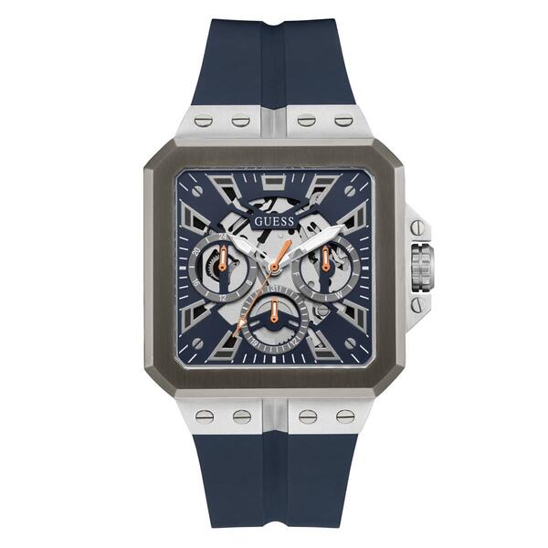 Mens Guess Watches(R) Navy 2-Tone Multi-function Watch - GW0637G1 - image 