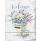 Northlight Seasonal Spring Floral Welcome Wall Sign - image 1