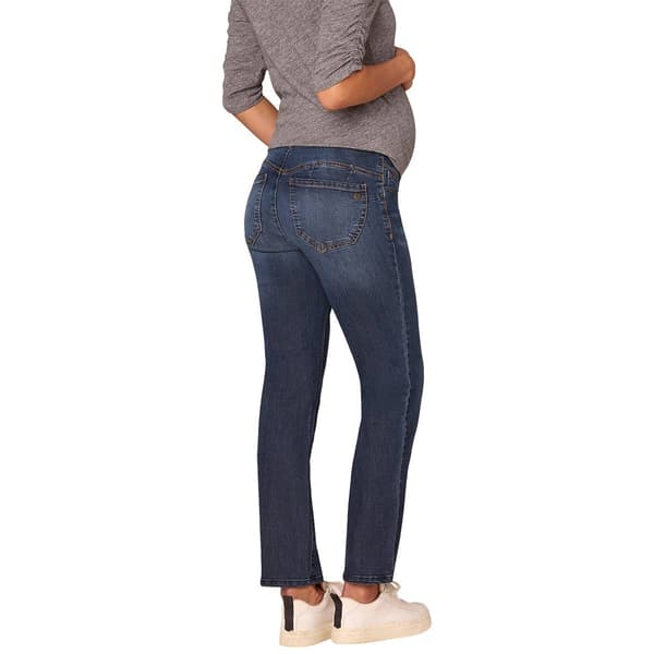 Womens Democracy "Ab"solution® Indigo Maternity Straight Jeans